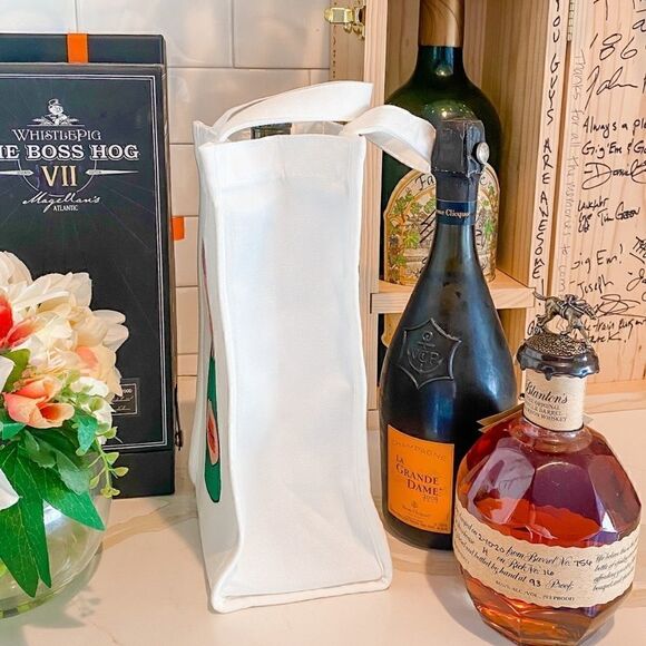 Canvas Champagne Gift Bag   - Picture 2 of 3